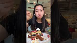 #shorts poached egg poutine, croissant eggs benny, coconut rum mimosa, and more 🍳 | OEB Breakfast Co
