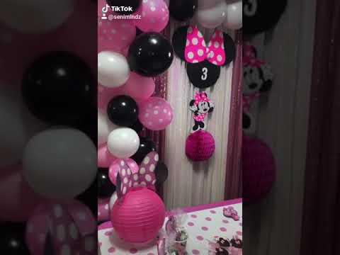 minnie  birthday decoracion