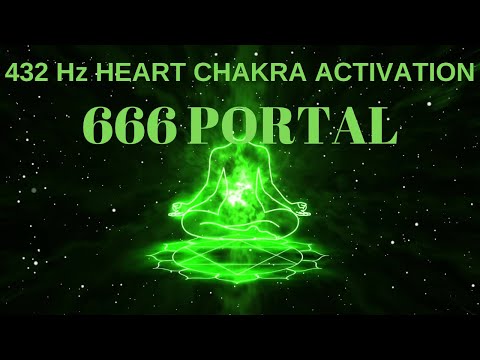 666 PORTAL/432Hz/HEART CHAKRA ACTIVATION