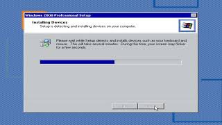 Windows 2000 Install (Timelapse)