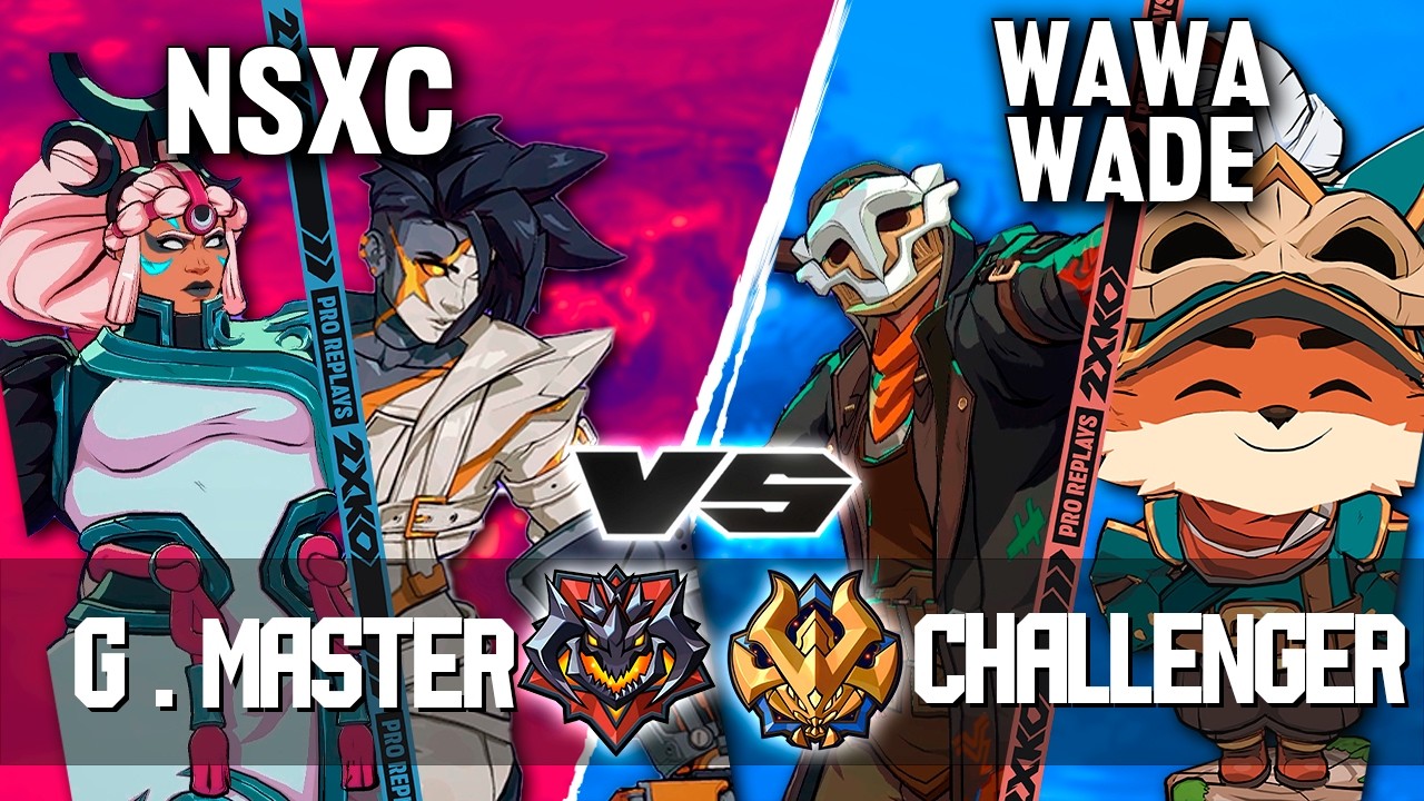 2XKO ▰ NSXC (Vi-Illaoi) vs WADE - WAWA (Ekko-Teemo) ▰ 2XKO Pro level replays
