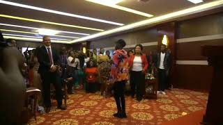 Eli Njuchi Singing and Dancing with Patricia Kaliyati ( Akweni)