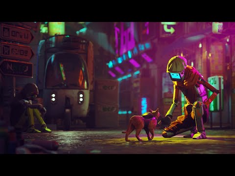 АСМР ИГРА ПРО КОТИКА - Stray - Часть 2