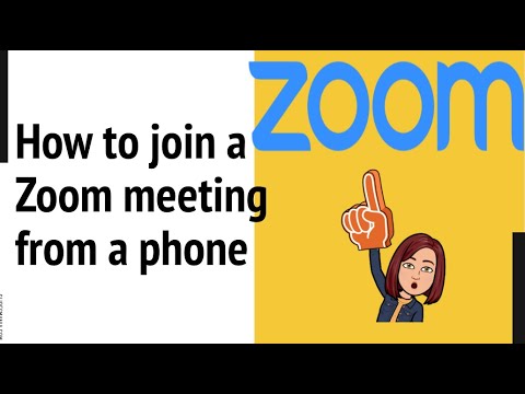 zoom meeting on phone