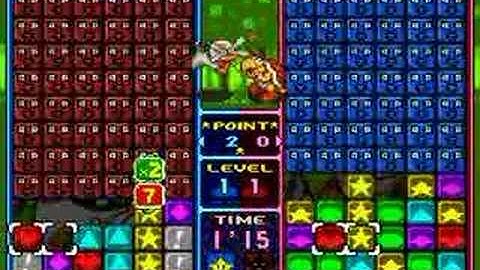 Tetris Attack Battle v Computer LV 7 -21-