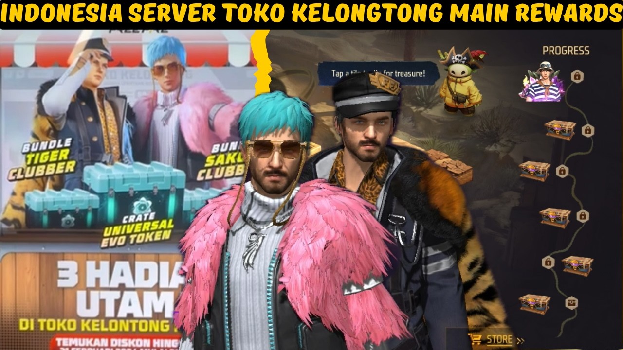 FF Indonesia Server 😱 Grocery Store Event Rewards Review! | New Event Today