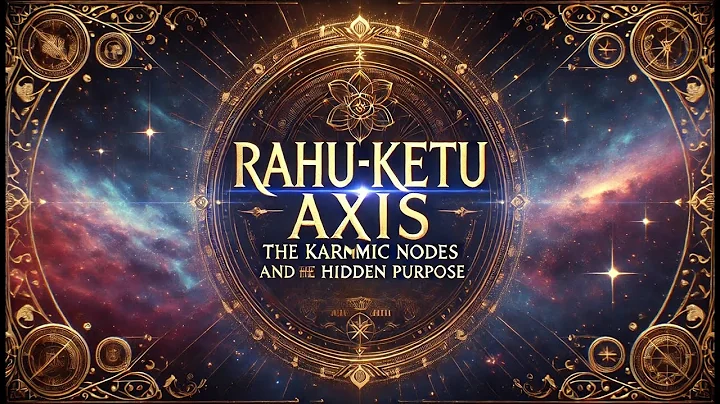 🔮 Rahu–Ketu Axis 🔁 The Karmic Nodes & Their Hidden Purpose ✨ | Vedic Astrology Secrets Revealed!