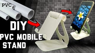 How To Make Mobile Stand At Home From Pvc Pipesmartphone Holder