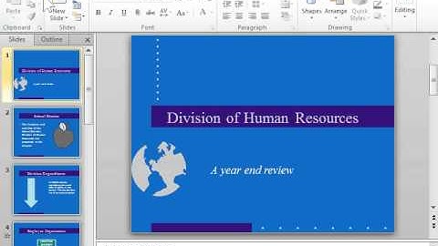 PowerPoint 2010 Save a Presentation