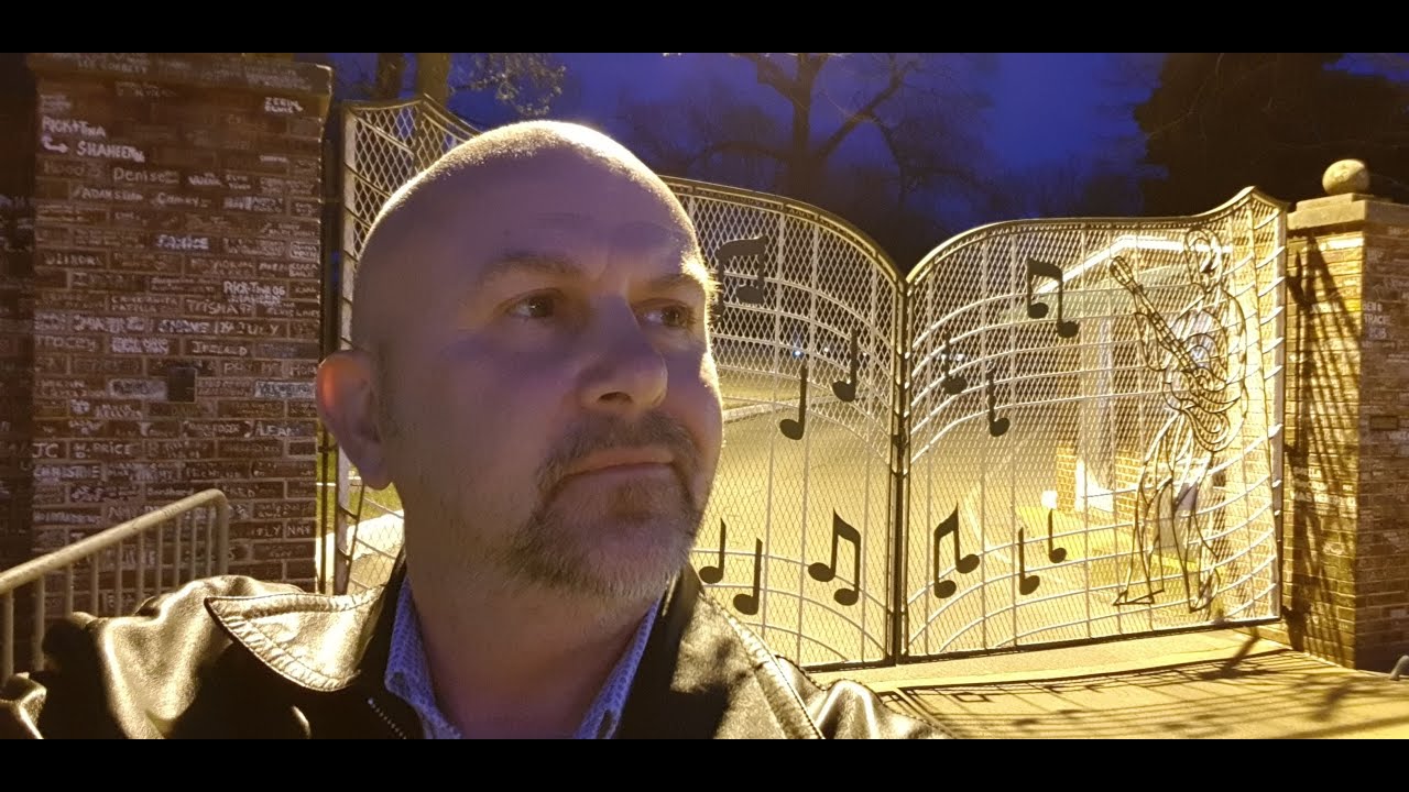 Elvis Presley Gold Records on display at Graceland 