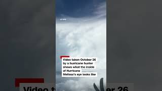 Inside the eye of Hurricane Melissa