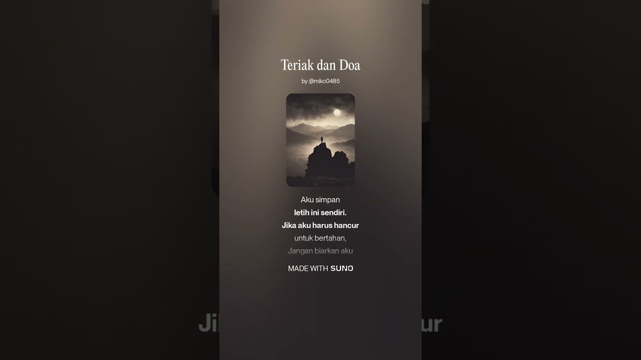 Teriak dan Doa - Hard Rock Version
