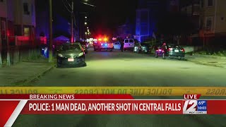 1 dead, 1 wounded in Central Falls shooting