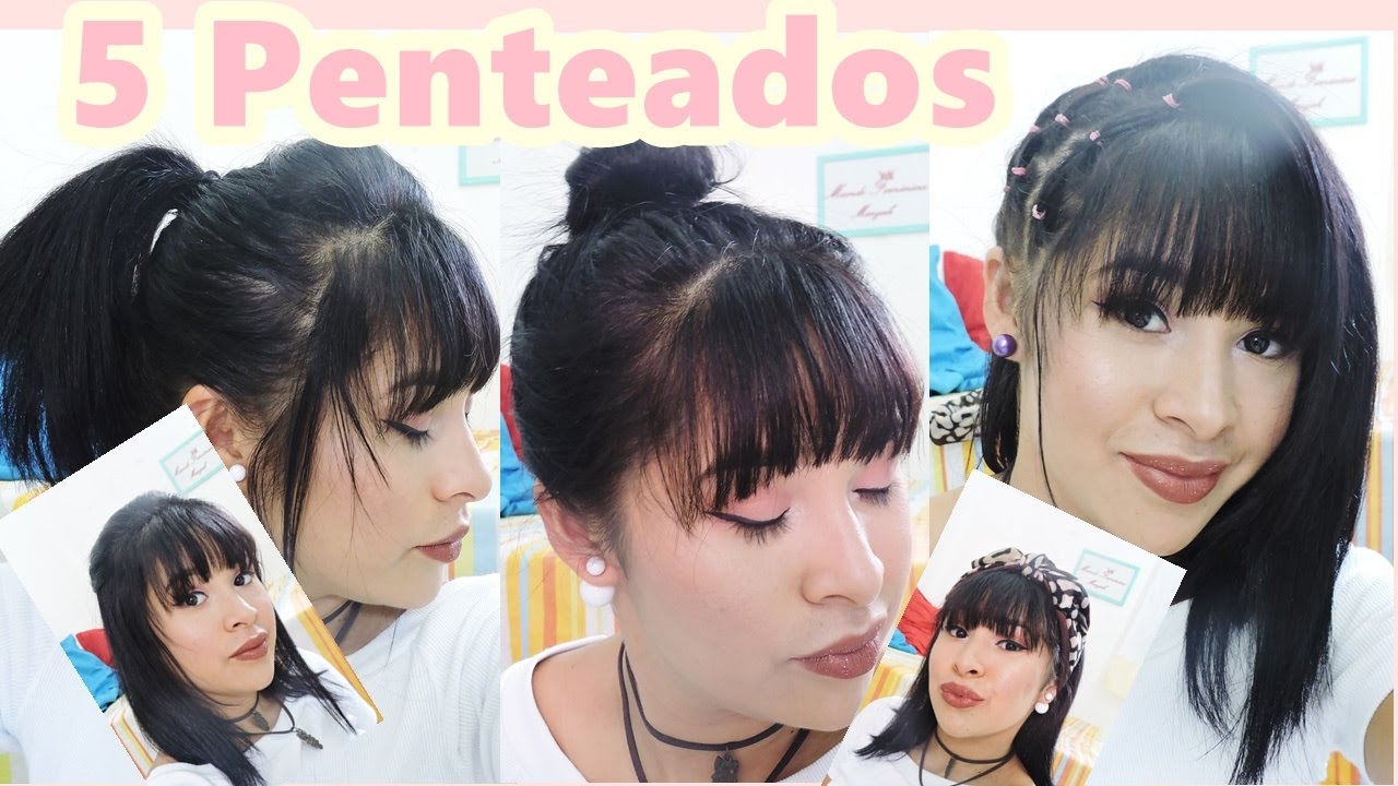 5 PENTEADOS PARA CABELO CURTO E COM FRANJA / Para o dia-a-Dia - thptnganamst.edu.vn