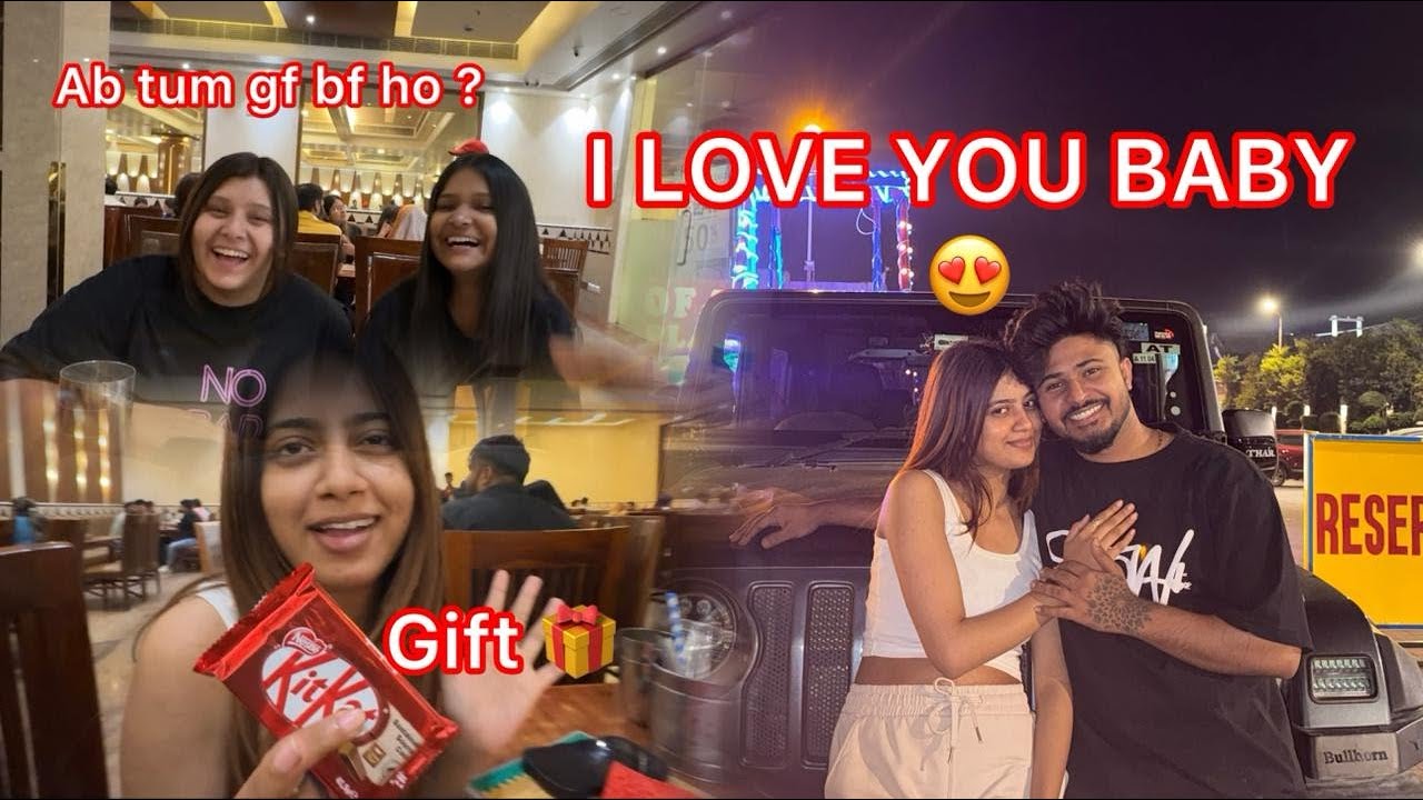 ISHA MERI GIRLFRIEND BAN GYE 😍 | SURPRISE DINNER PE I LOVE YOU BOL DIYA ❤️