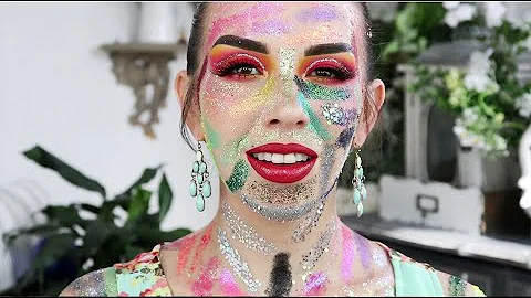 Swatching 40 Glitter Gels! | Slayfire Cosmetics ~ Biodegradable Glitters!