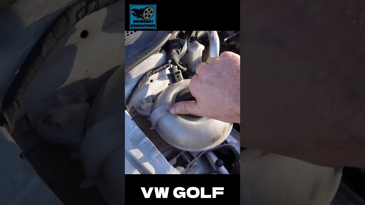 VW Golf MK7 Fluid Check in 90 Secs - Every Owner NEEDS to Know This!