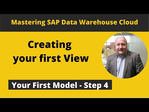SAP Data Warehouse Cloud - Creating a View (DailyDoseDWC Episode 005)