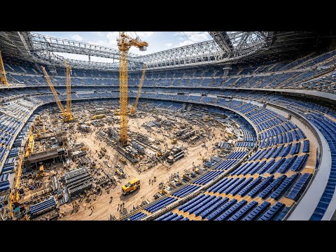 Hoe geniale Spaanse ingenieurs een stadion van een miljard dollar bouwden: Santiago Bernabéu