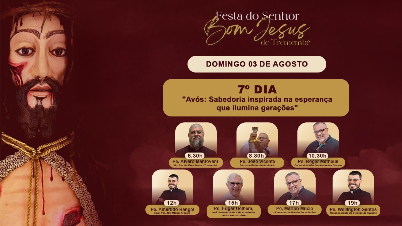 Sétimo dia da novena do Senhor Bom Jesus de Tremembé
