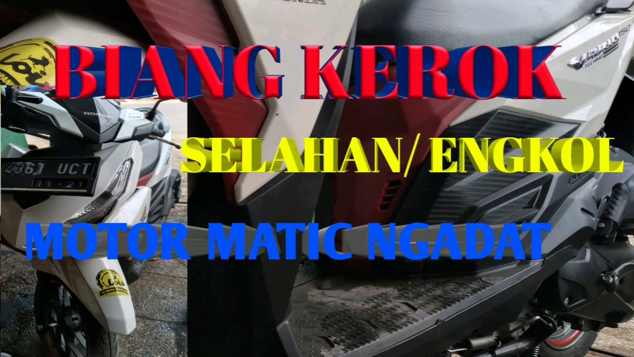 Cara Mengatasi SELAHAN/ENGKOL  motor matic macet