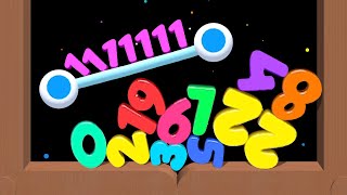 ROPES AND NUMBERS - Jogos de Matemática (Jogabilidade em Todos os Níveis) screenshot 5
