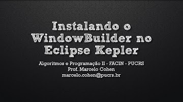 Instalacao do plugin WindowBuilder no Eclipse Kepler
