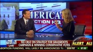 Ted Cruz On Strategy For Grassroots Campaign & Winning Conservative Votes - America's Newsroom