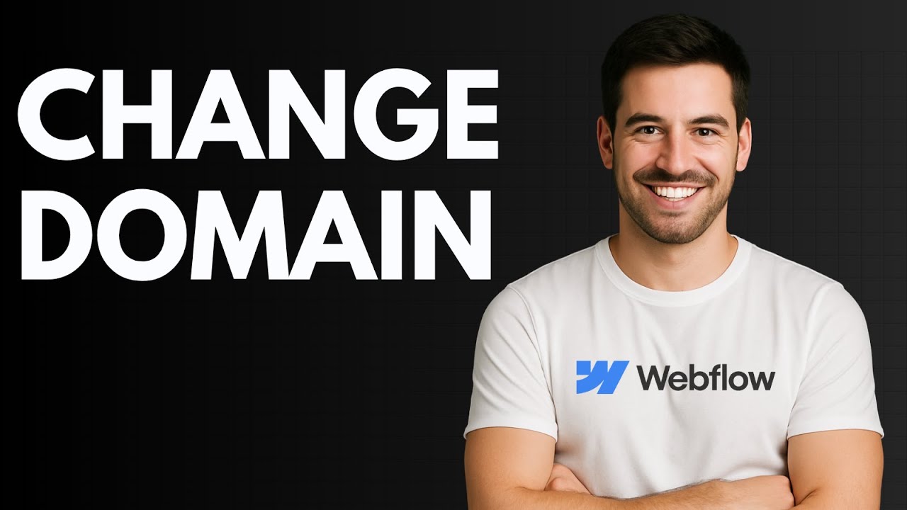How to Change Domain in Webflow [QUICK GUIDE] - YouTube