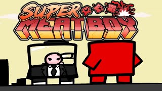 "Super Meat Boy" - Full A+ Walkthrough (Chapter 3 - Salt Factory) | Light+Dark World & Warp Zones