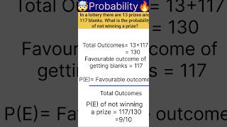 Probability | Probability class 10/9 | Class 10th MathsChapter15 | Concept |#shorts#ncert#cbse#shots