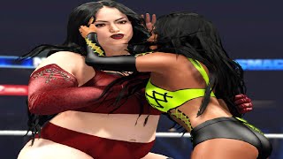 BBW SQUASH MATCH - Big Sis vs Allie Wolf - WWE 2K23