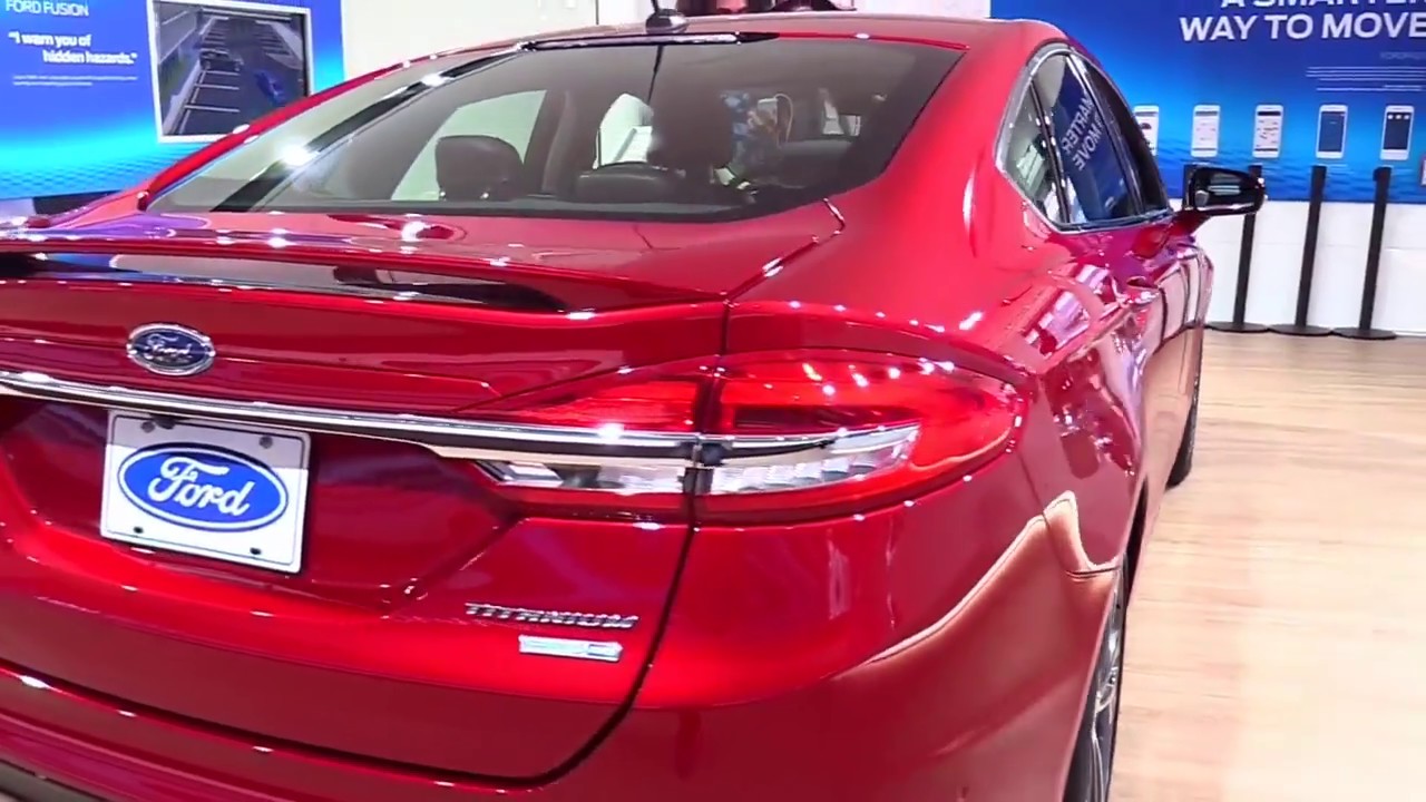 2017 Ford Fusion Anium Red Se Limited Luxury Features Exterior 2017 Ford Fusion Anium Red Se Limited Luxury Features Exterior And Interior First Look Hd