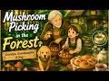 Mushroom Picking with Grandpa: A Cozy Cottage Life & Ghibli Story