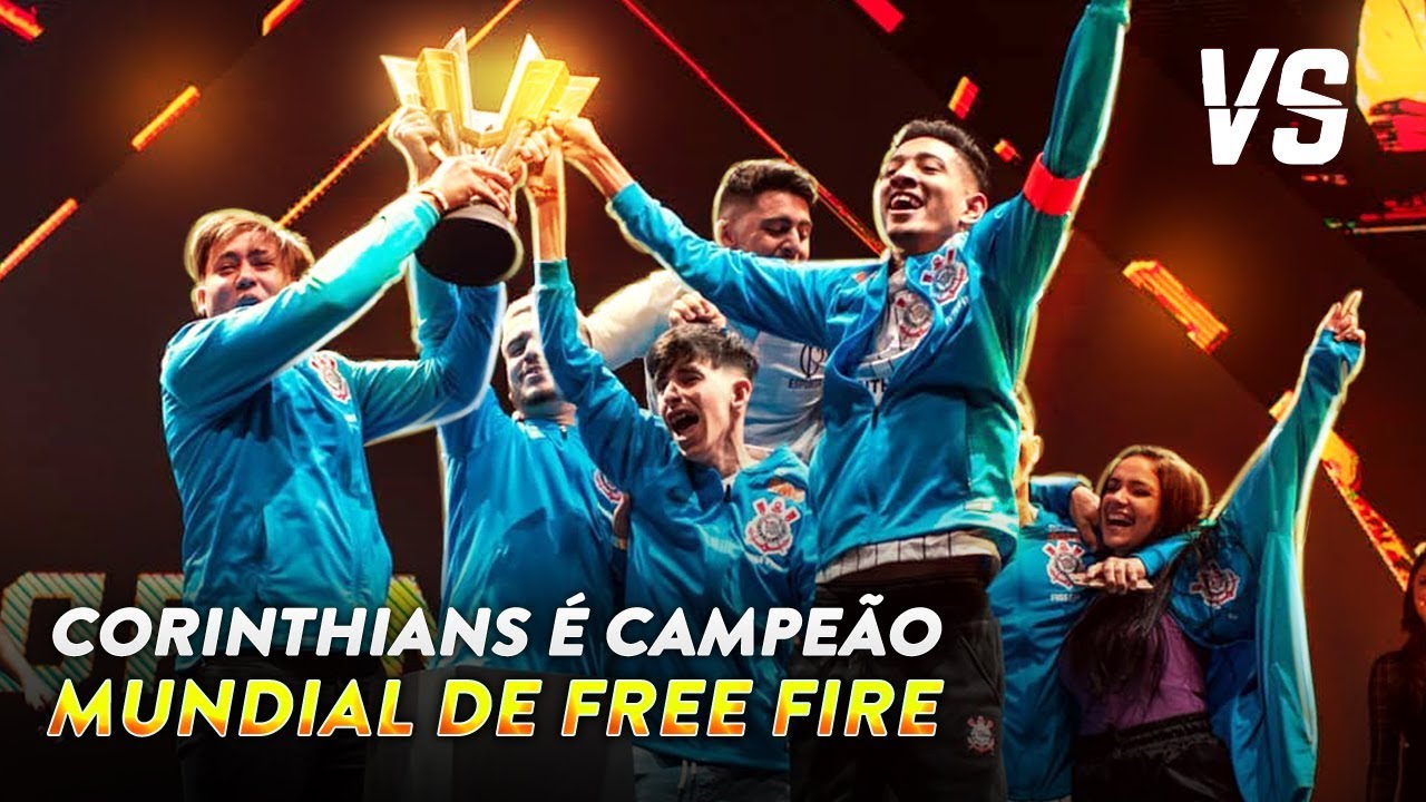 Elenco do Corinthians campeão mundial de Free Fire termina em