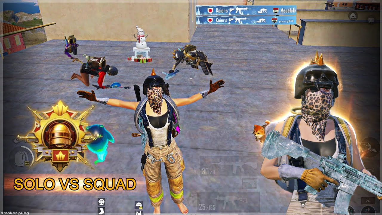 SOLO VS SQUAD 29 KILLS PUBGMOBIEL🤯🔥 