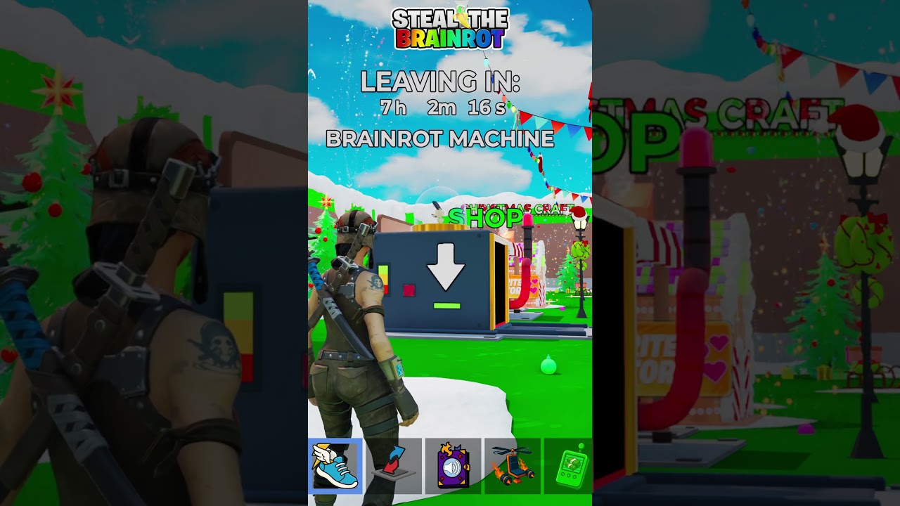 Steal The Brainrot secret into the Brainrot machine Code 