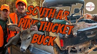 SOUTH ARKANSAS PINE THICKET BUCK//COUSIN KILLS PERSONAL BEST by Adrenaline Pursuit 1,168 views 1 year ago 14 minutes, 31 seconds
