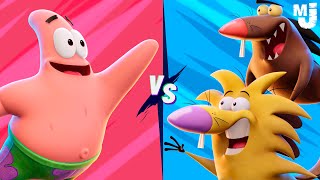 НОВЫЙ ВЕРСУС МУЛЬТЯХ - Крутые Бобры, БАБКА Каратистка, Патрик ♦ Nickelodeon All-Star Brawl 2