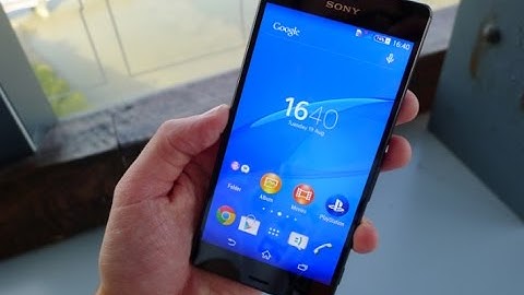 Sony Xperia Z3 Password Reset or Recovery