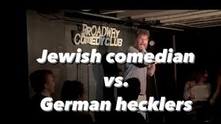 Jewish Comedian vs. German Hecklers