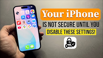 Turn These iPhone Lock-Screen Features OFF NOW (Huge Security Risk!)