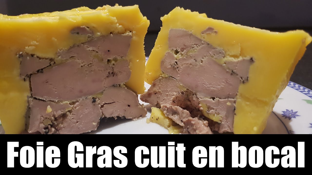 Foie Gras Cuit Dans Des Bocaux Longue