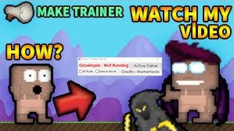 HOW TO MAKE TRAINER WITH 2.84 OPCODES! - Growtopia