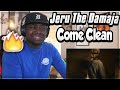 Jeru The Damaja - Come Clean REACTION (First Time Hearing)