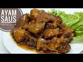 RESEP AYAM SAUS MENTEGA