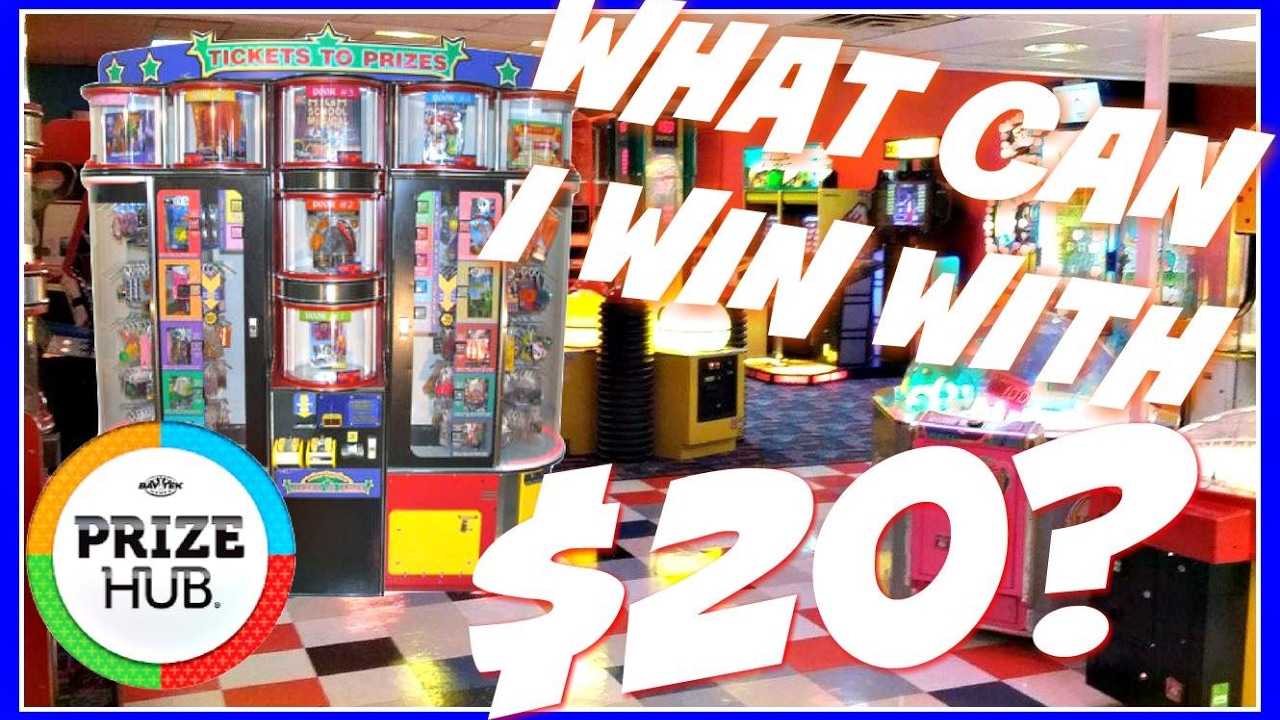 Prize Hub $20 Arcade Challenge at Brunswick Zone Jackpot Wins ...