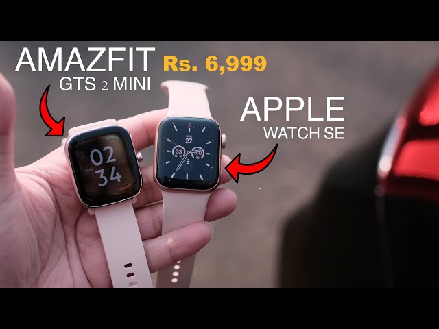 Amazfit GTS 2 Mini another Apple Watch SE lookalike for Rs. 6,999 