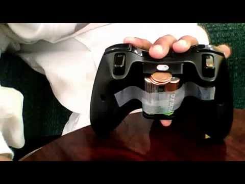 How to power your xbox 360 controller with no battery pack - YouTube