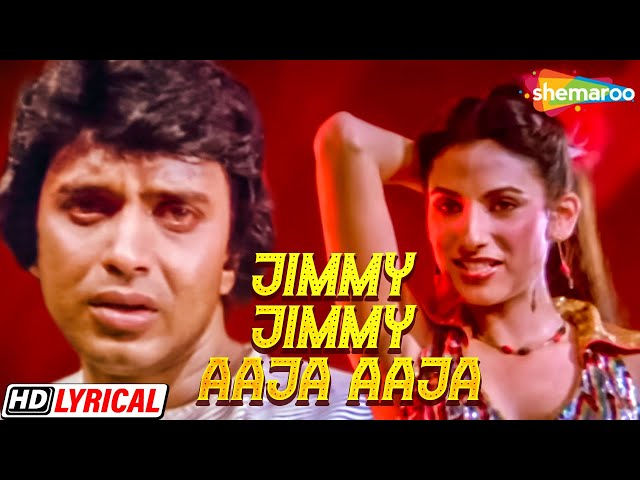 Jimmy Jimmy Aaja Aaja | Bappi Lahiri | Mithun | Disco Dancer - HD Lyrical class=